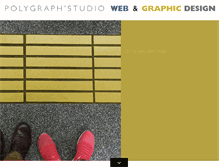 Tablet Screenshot of polygraphstudio.ch
